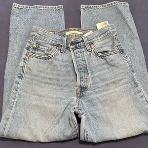 Levi's Light Blue Straight Jeans